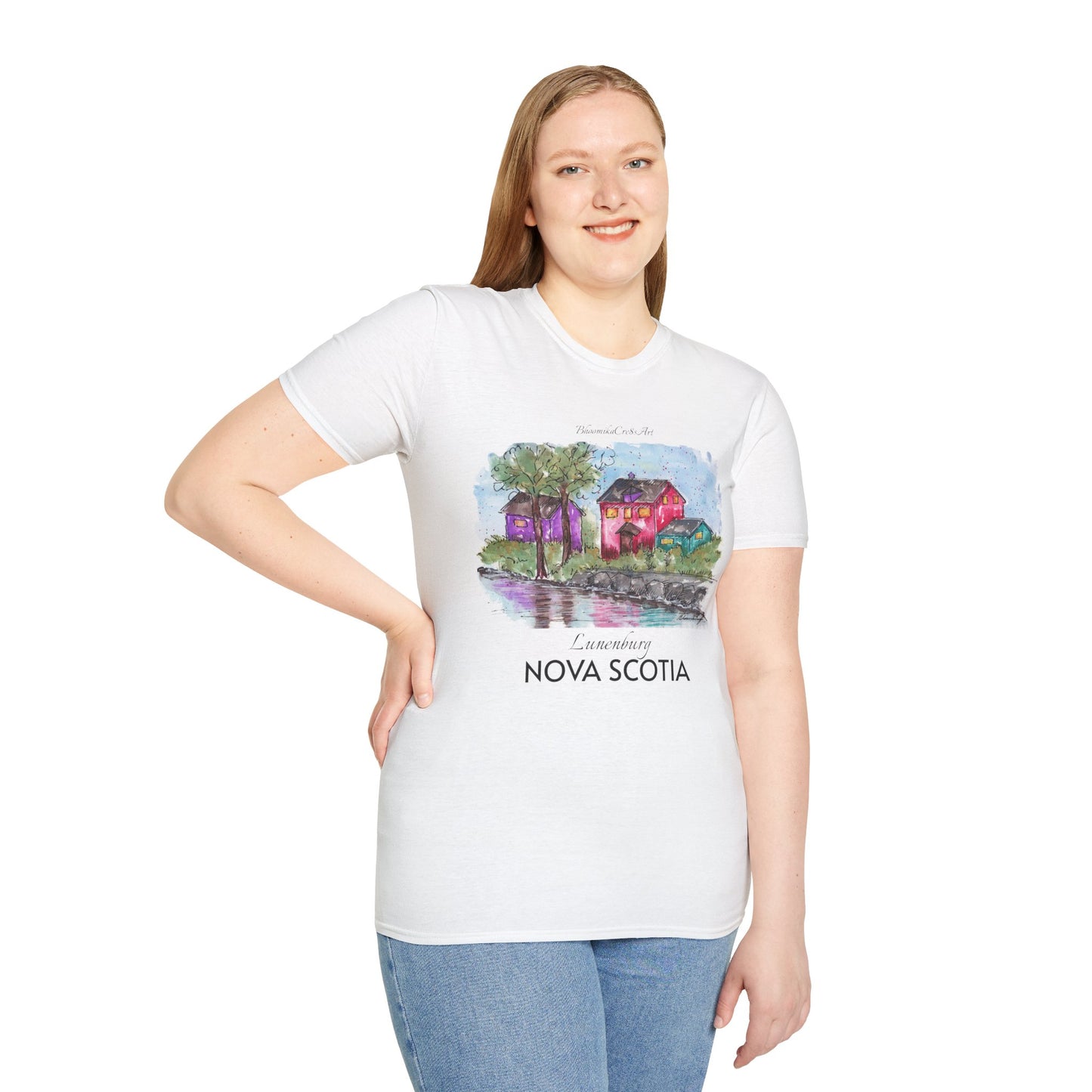Softstyle T-Shirt Fabulous Places Inspire Artwork