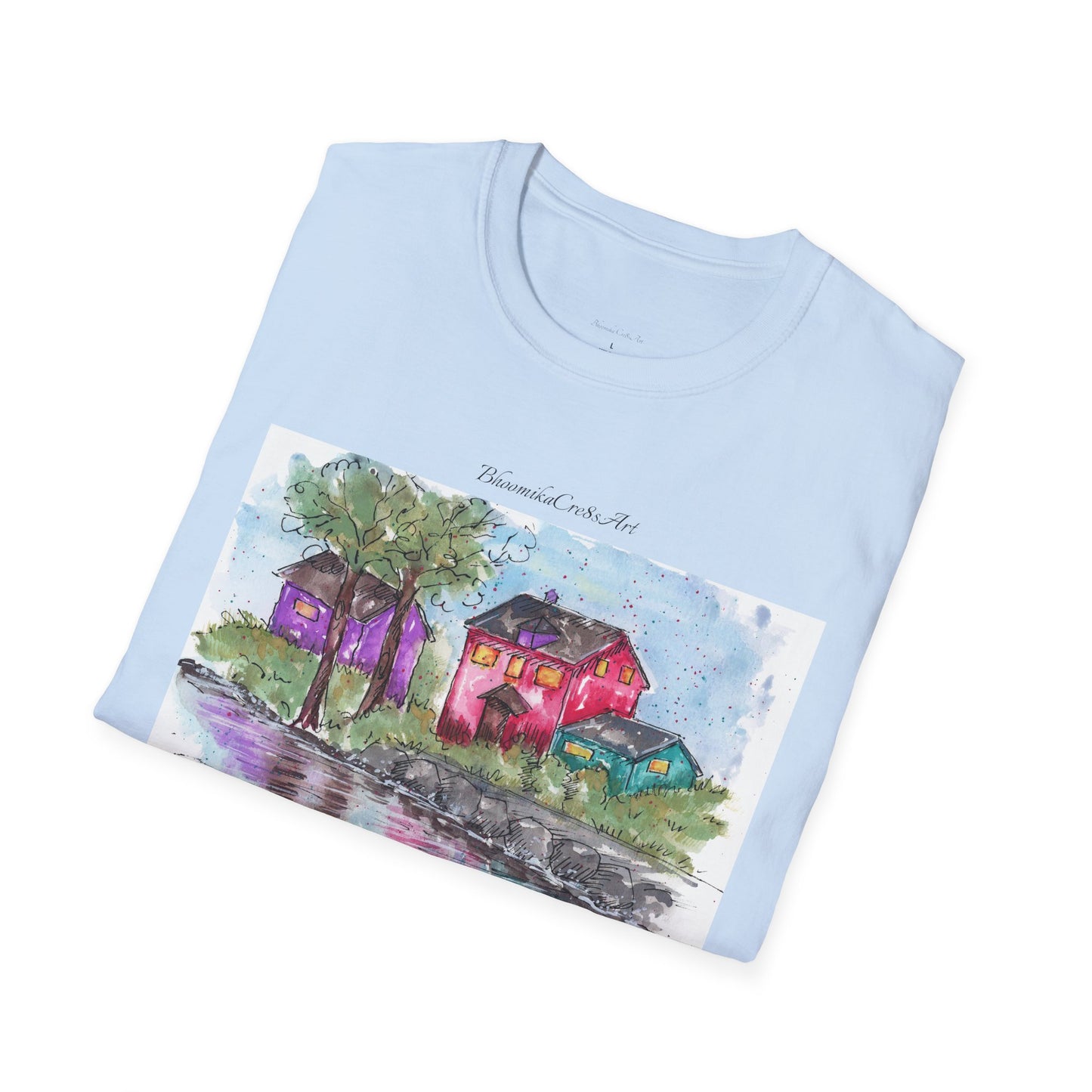 Softstyle T-Shirt Fabulous Places Inspire Artwork