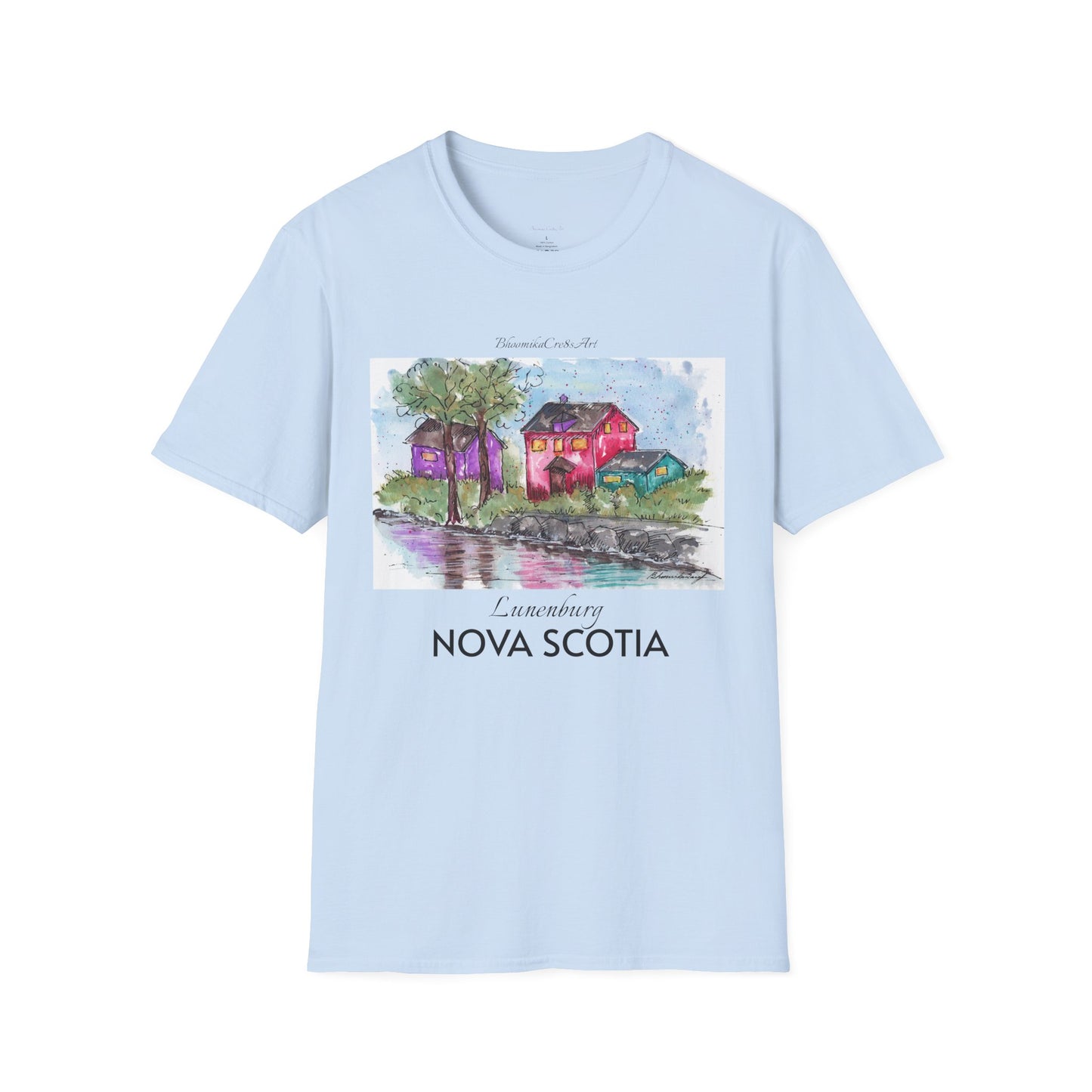 Softstyle T-Shirt Fabulous Places Inspire Artwork