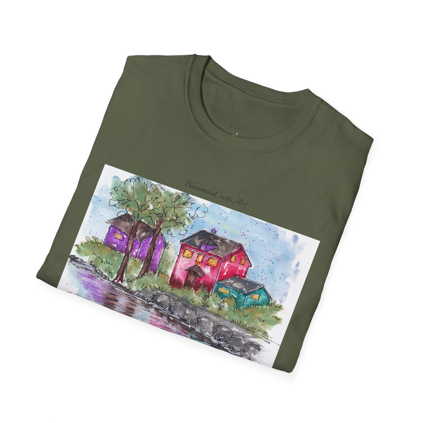 Softstyle T-Shirt Fabulous Places Inspire Artwork