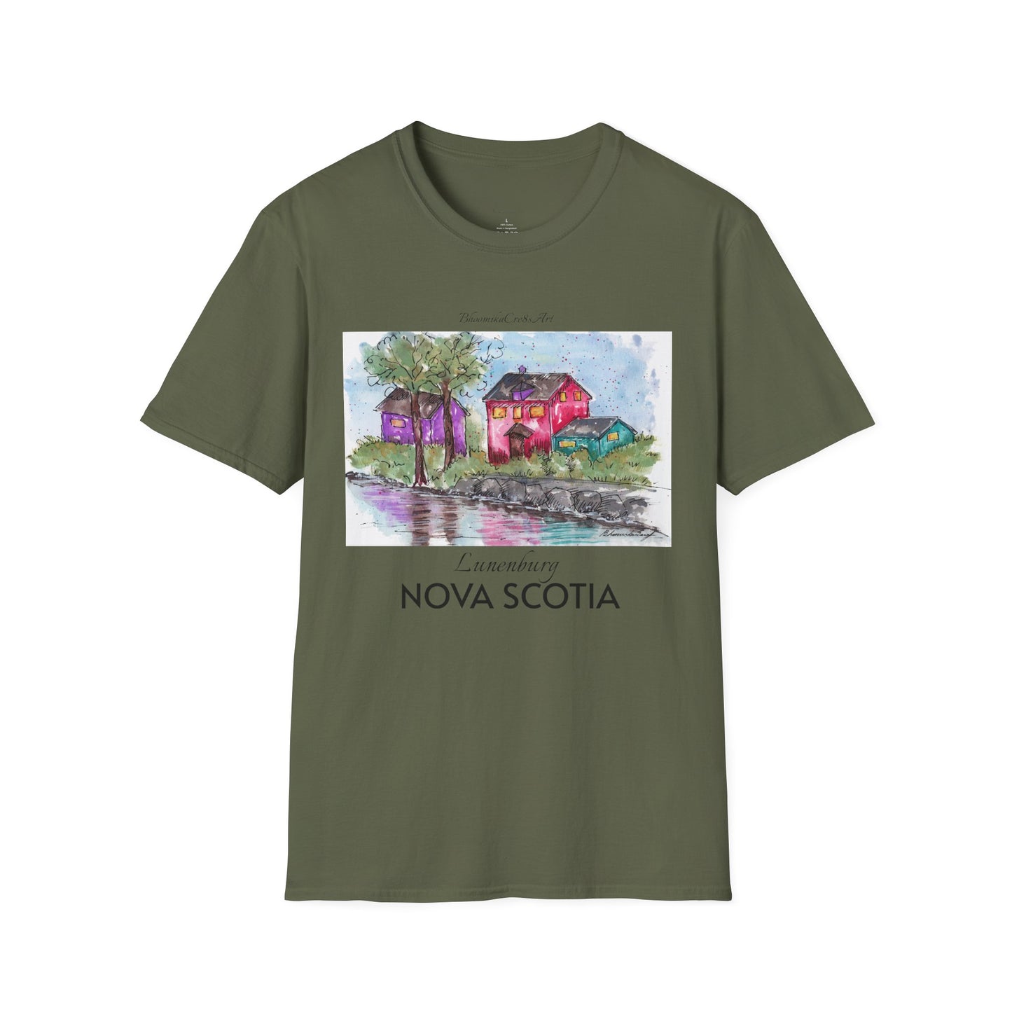 Softstyle T-Shirt Fabulous Places Inspire Artwork
