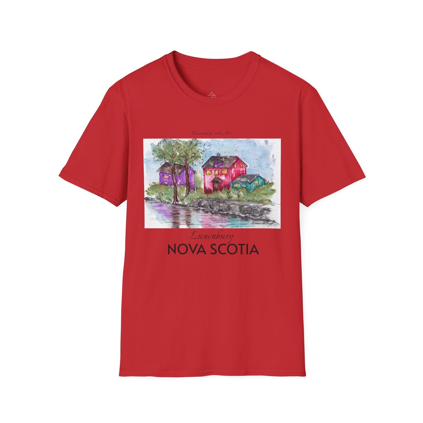Softstyle T-Shirt Fabulous Places Inspire Artwork