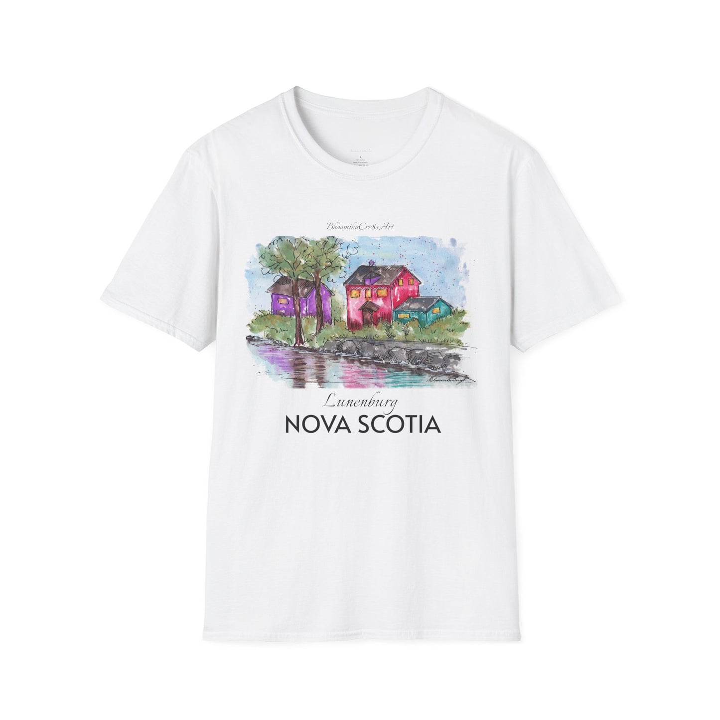 Softstyle T-Shirt Fabulous Places Inspire Artwork