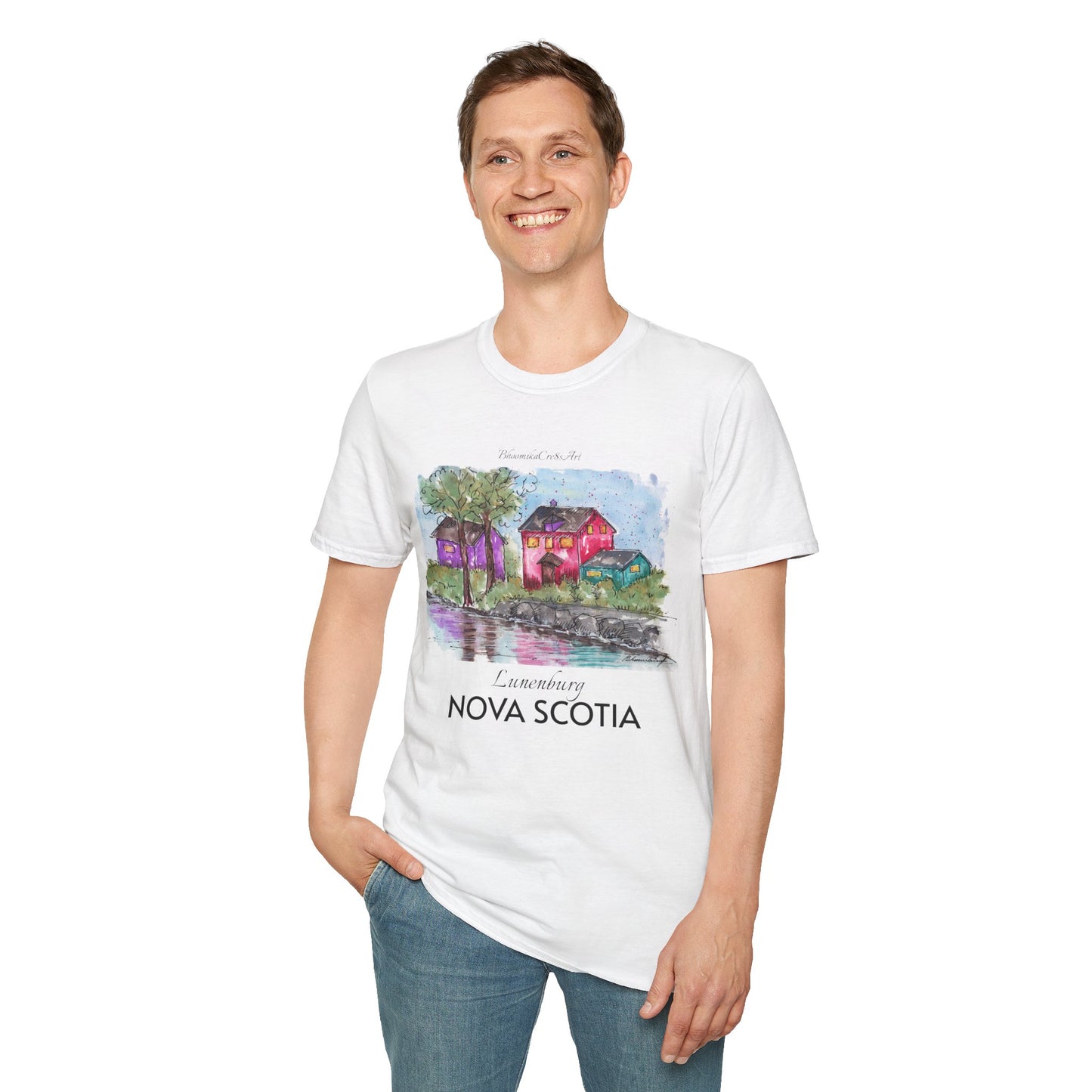 Softstyle T-Shirt Fabulous Places Inspire Artwork