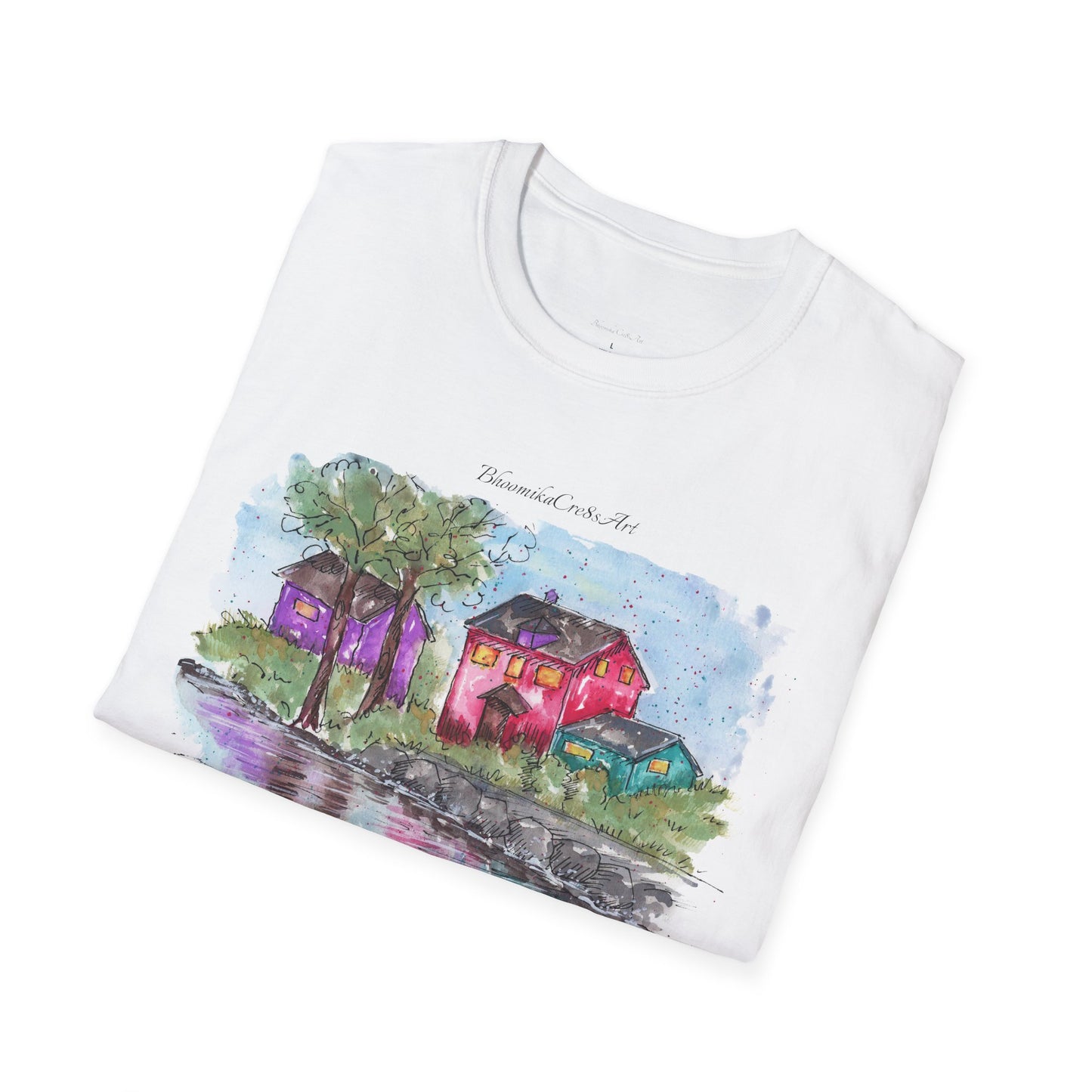 Softstyle T-Shirt Fabulous Places Inspire Artwork