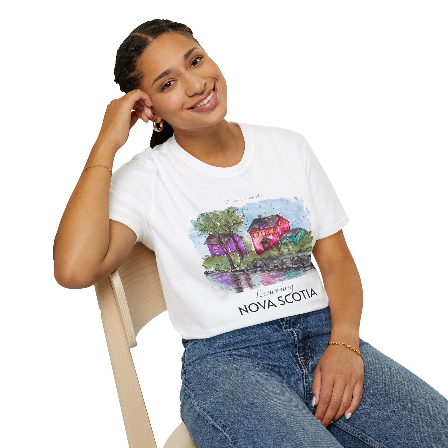 Softstyle T-Shirt Fabulous Places Inspire Artwork