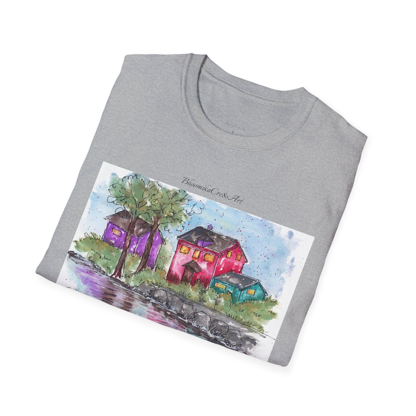 Softstyle T-Shirt Fabulous Places Inspire Artwork