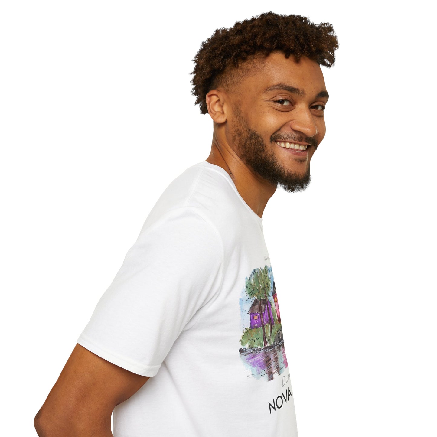 Softstyle T-Shirt Fabulous Places Inspire Artwork