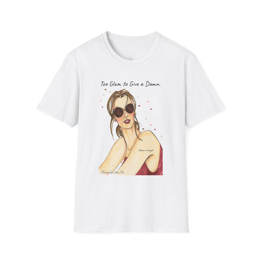 Chic Fashionista T-Shirt, Artistic Tee, Trendy Graphic Shirt, Women’s Apparel, Summer Outfit, Gift for Her