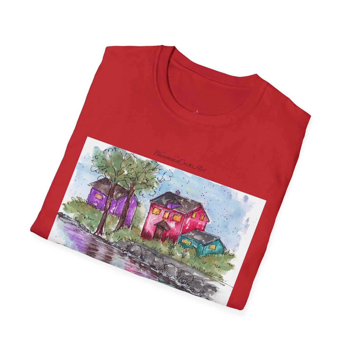 Softstyle T-Shirt Fabulous Places Inspire Artwork
