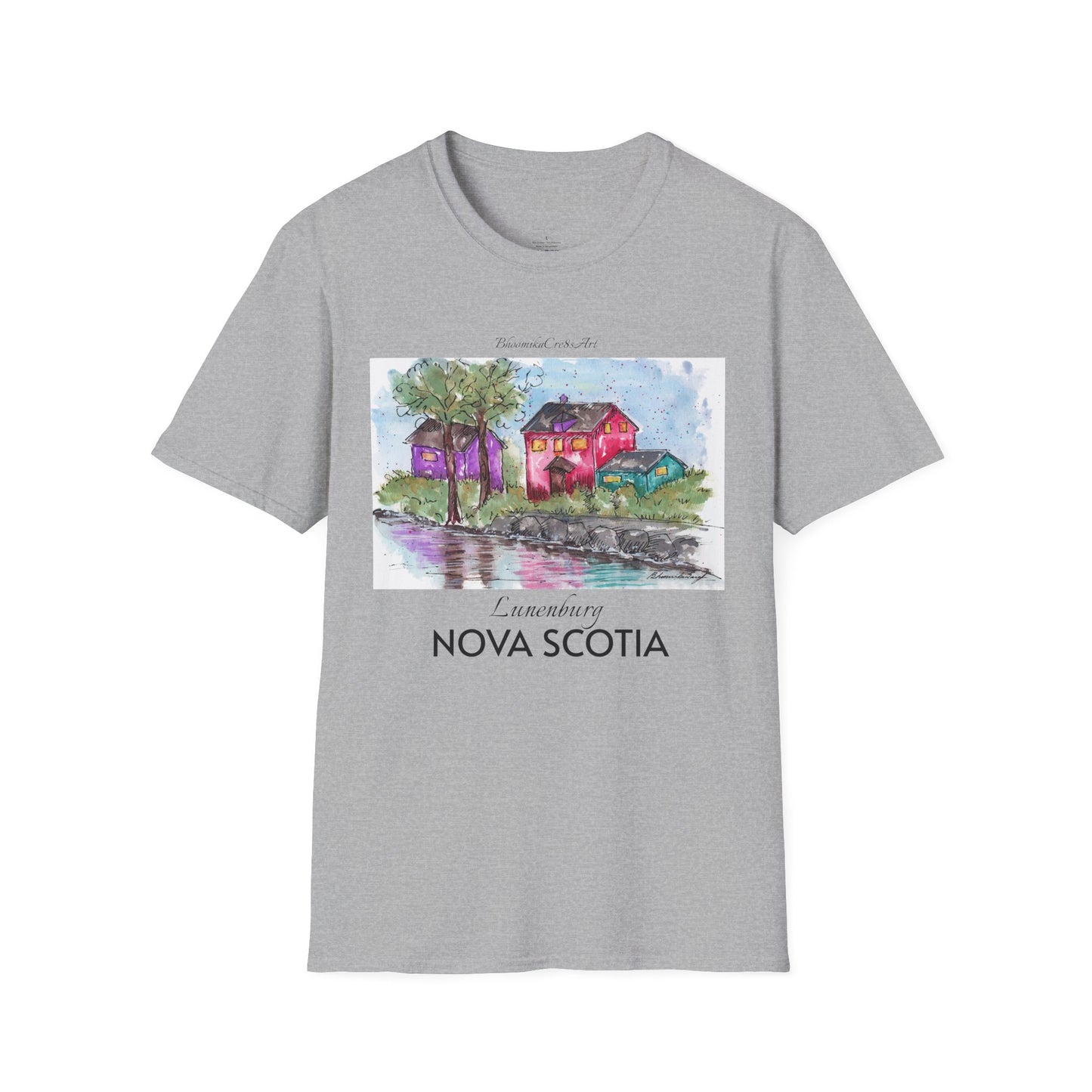 Softstyle T-Shirt Fabulous Places Inspire Artwork